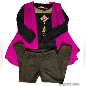 Disney Frozen II Princess Anna three-piece outfit